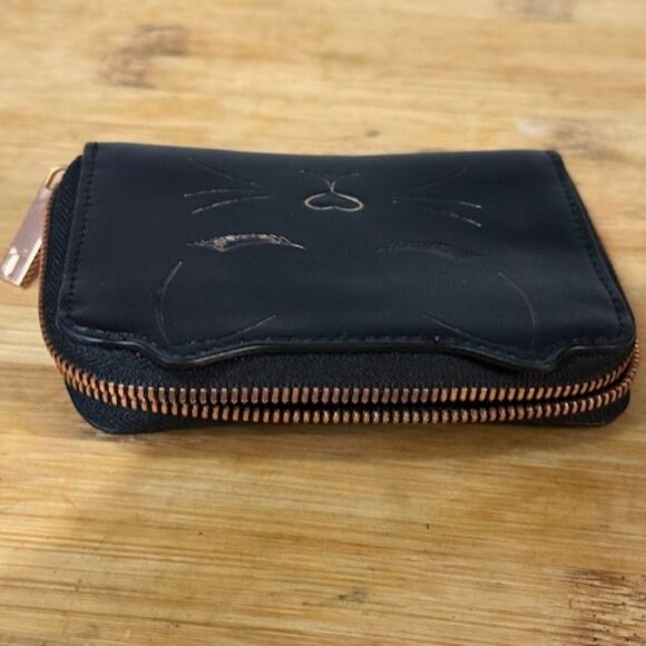 Ted Baker London Kittii Cat Zip Around Leather Wallet - Cat Lovers! - Picture 8 of 16